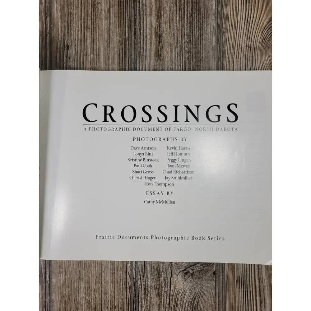 Vintage Crossings Photo Book Fargo North Dakota ND History 1995 Wayne Gudmundson